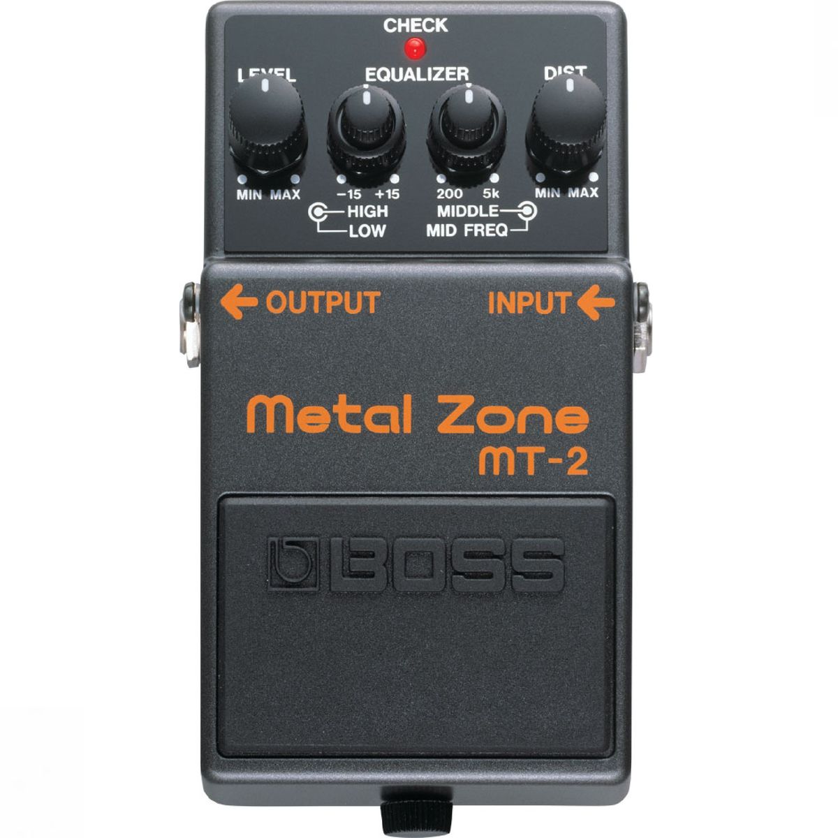 Pedal Metal Zone Para Guitarra MT-2 - Boss